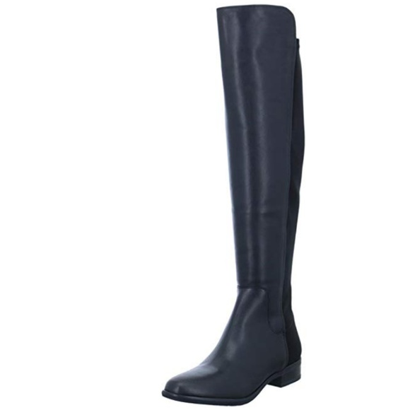 Clarks Over the Knee Boots 'Caddy Belle' 6.5 or 37 - Picture 1 of 2